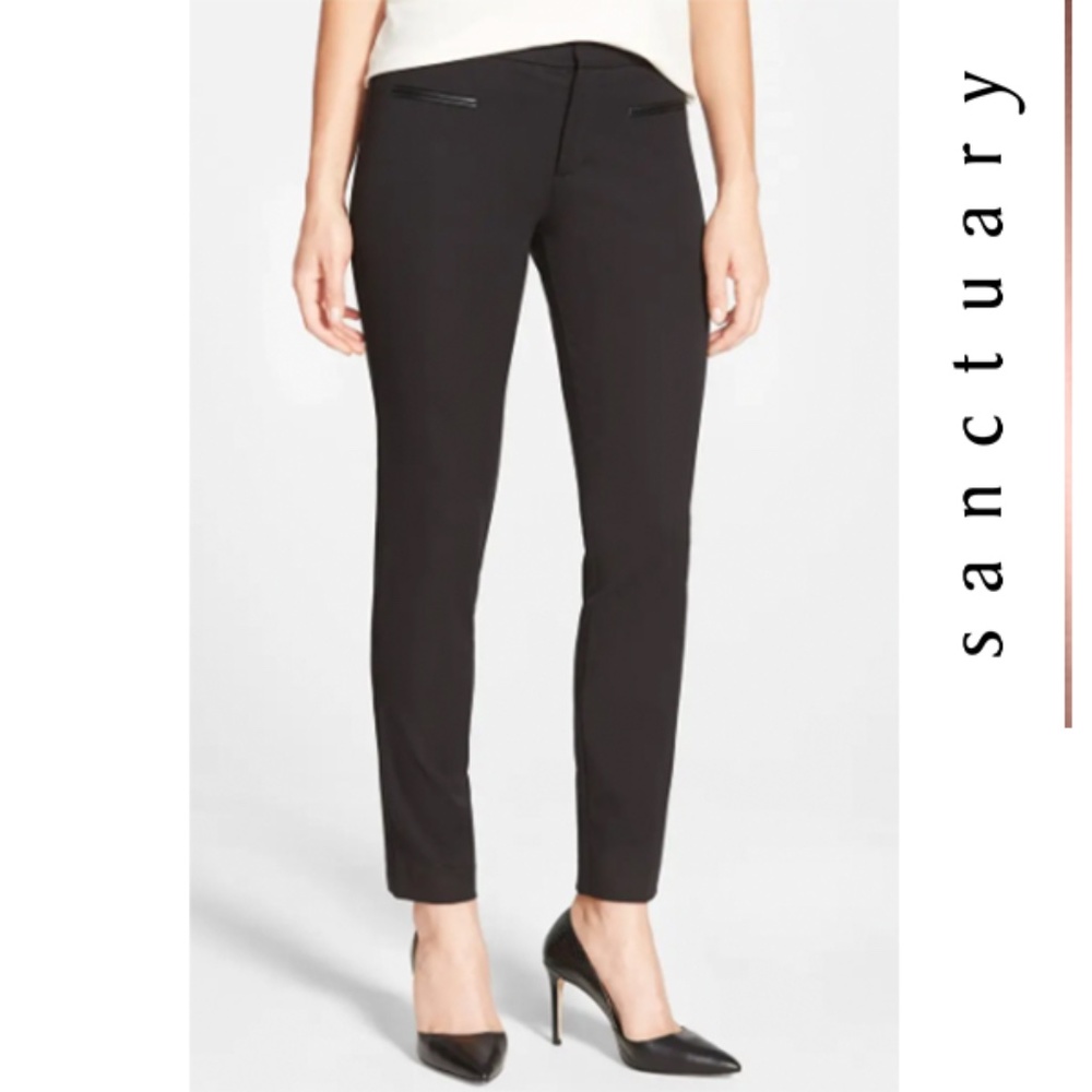 Sanctuary | City Peg Black Pants